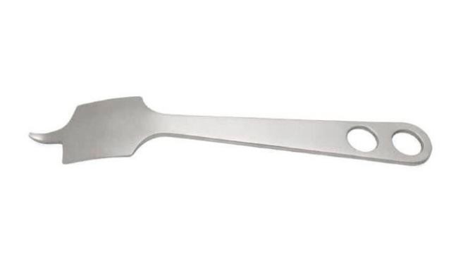 Hohmann bone elevator matt finish, 240mm long 43mm Widt