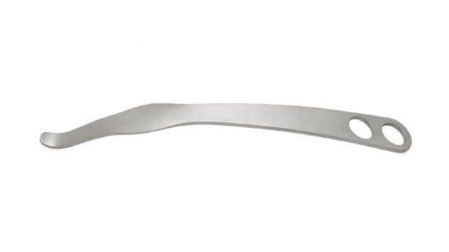Hohmann bone elevator matt finish,260mm long 24mm Width